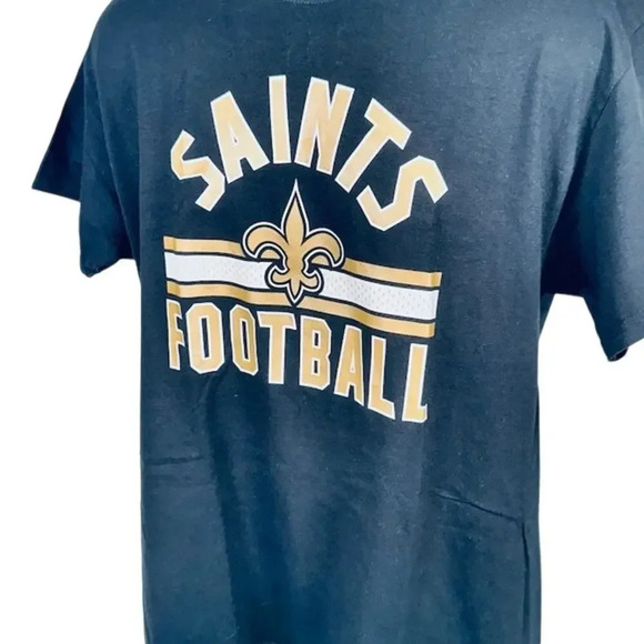 NFL Other - NWT NFL Team Apparel New Orleans Saints T-Shirt Short Sleeve Blue Mens Large